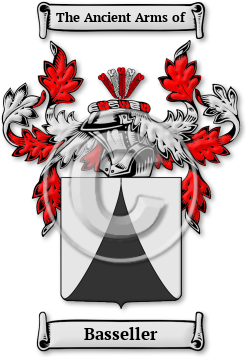 Basseller Family Crest Download (jpg) Legacy Series - 150 DPI