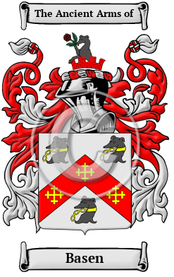 Basen Family Crest/Coat of Arms