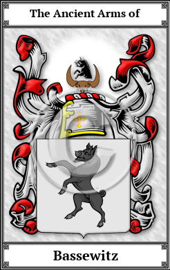 Bassewitz Family Crest Download (JPG)  Book Plated - 150 DPI