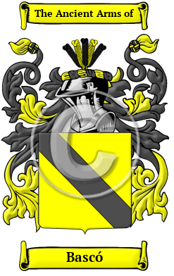 Bascó Family Crest Download (JPG) Heritage Series - 300 DPI