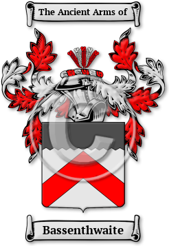 Bassenthwaite Family Crest Download (jpg) Legacy Series - 150 DPI
