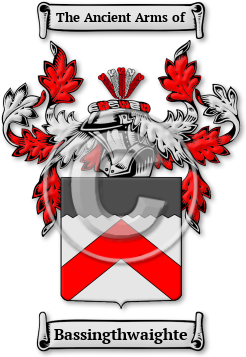 Bassingthwaighte Family Crest Download (jpg) Legacy Series - 150 DPI