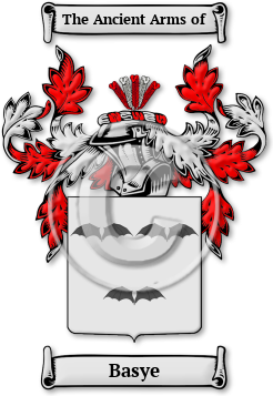 Basye Family Crest Download (jpg) Legacy Series - 150 DPI