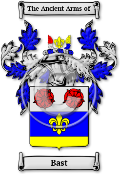 Bast Family Crest Download (jpg) Legacy Series - 150 DPI