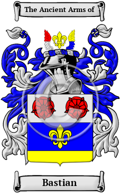 Bastian Family Crest Download (JPG) Heritage Series - 600 DPI