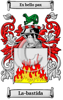 La-bastida Family Crest Download (JPG) Heritage Series - 300 DPI