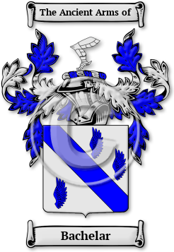 Bachelar Family Crest Download (jpg) Legacy Series - 150 DPI