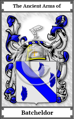Batcheldor Family Crest Download (JPG)  Book Plated - 150 DPI