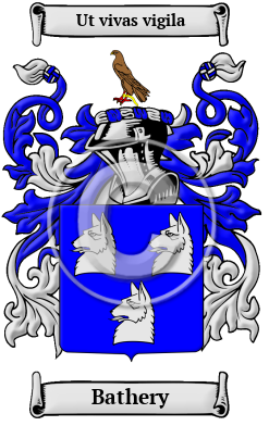 Bathery Family Crest/Coat of Arms