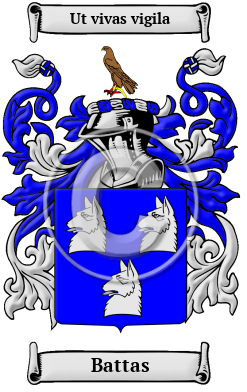 Battas Family Crest Download (JPG) Heritage Series - 600 DPI
