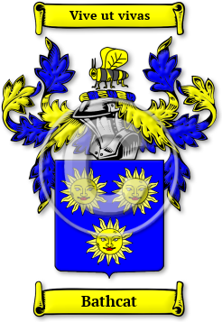 Bathcat Family Crest Download (jpg) Legacy Series - 150 DPI