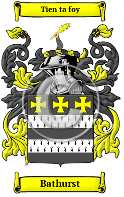 Bathurst Family Crest/Coat of Arms