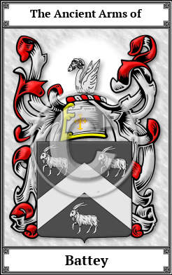 Battey Family Crest Download (JPG)  Book Plated - 150 DPI