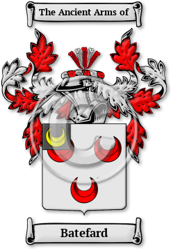Batefard Family Crest Download (JPG) Legacy Series - 600 DPI