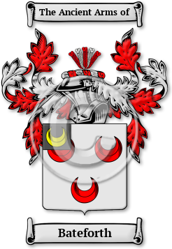 Bateforth Family Crest Download (JPG) Legacy Series - 600 DPI