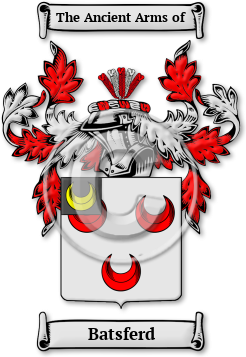 Batsferd Family Crest Download (jpg) Legacy Series - 150 DPI