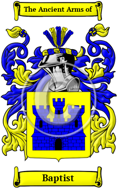 Baptist Family Crest Download (JPG) Heritage Series - 600 DPI