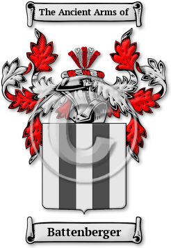 Battenberger Family Crest Download (JPG) Legacy Series - 600 DPI