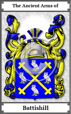 Battishill Family Crest Download (JPG)  Book Plated - 150 DPI