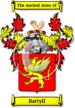 Battyll Family Crest Download (jpg) Legacy Series - 150 DPI