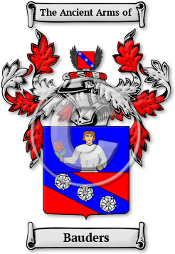 Bauders Family Crest Download (jpg) Legacy Series - 150 DPI