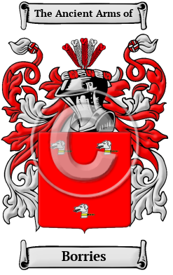 Borries Family Crest/Coat of Arms