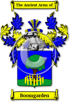 Boomgarden Family Crest Download (JPG) Legacy Series - 600 DPI