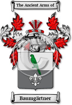 Baumgärtner Family Crest Download (JPG) Legacy Series - 600 DPI