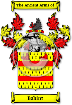 Babint Family Crest Download (jpg) Legacy Series - 150 DPI