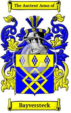 Bayversteck Family Crest Download (jpg) Heritage Series - 150 DPI