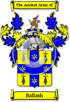 Ballash Family Crest Download (jpg) Legacy Series - 150 DPI