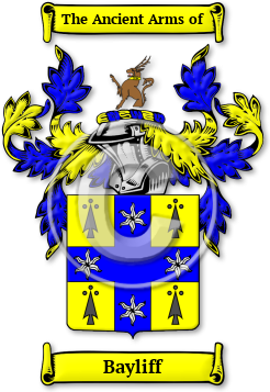 Bayliff Family Crest Download (jpg) Legacy Series - 150 DPI