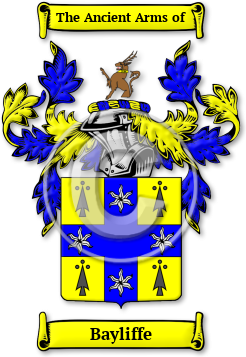 Bayliffe Family Crest Download (jpg) Legacy Series - 150 DPI