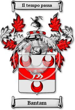 Bantam Family Crest Download (jpg) Legacy Series - 150 DPI