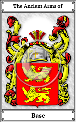 Base Family Crest Download (JPG)  Book Plated - 150 DPI