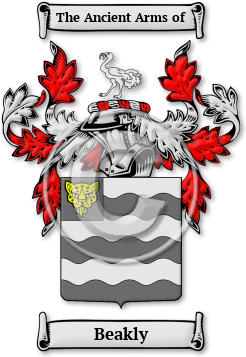 Beakly Family Crest Download (jpg) Legacy Series - 150 DPI