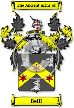 Beill Family Crest Download (jpg) Legacy Series - 150 DPI