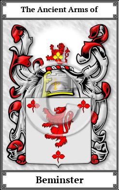 Beminster Family Crest Download (JPG)  Book Plated - 150 DPI
