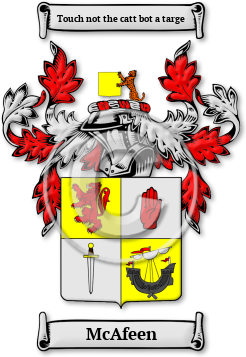 McAfeen Family Crest Download (JPG) Legacy Series - 600 DPI