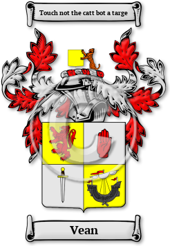 Vean Family Crest Download (jpg) Legacy Series - 150 DPI