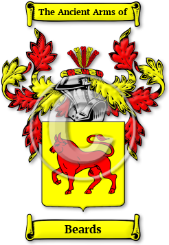 Beards Family Crest Download (jpg) Legacy Series - 150 DPI