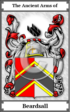 Beardsall Family Crest Download (JPG)  Book Plated - 150 DPI