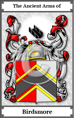 Birdsmore Family Crest Download (JPG) Book Plated - 600 DPI