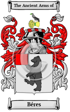 Béres Family Crest Download (JPG) Heritage Series - 300 DPI