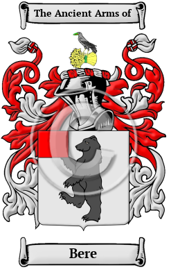Bere Family Crest Download (JPG) Heritage Series - 600 DPI