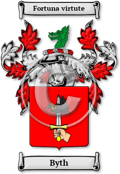 Byth Family Crest Download (jpg) Legacy Series - 150 DPI