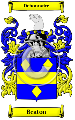 Beaton Family Crest Download (JPG) Heritage Series - 600 DPI