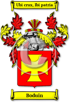 Boduin Family Crest Download (JPG) Legacy Series - 600 DPI