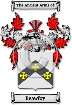 Beawfoy Family Crest Download (jpg) Legacy Series - 150 DPI