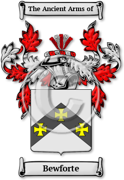 Bewforte Family Crest Download (jpg) Legacy Series - 150 DPI